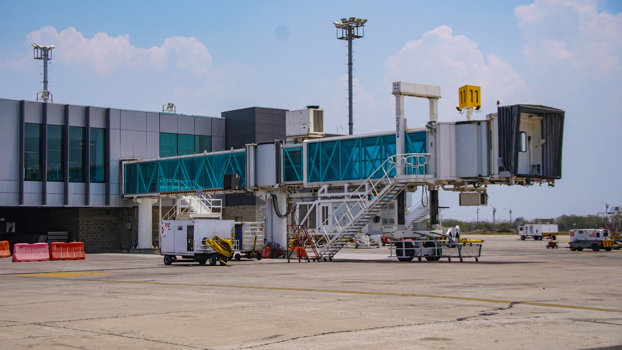 Obras de modernización del Aeropuerto de Barranquilla avanzan en 58%: Mintransporte Obras de modernización del Aeropuerto de Barranquilla avanzan en 58%: Mintransporte