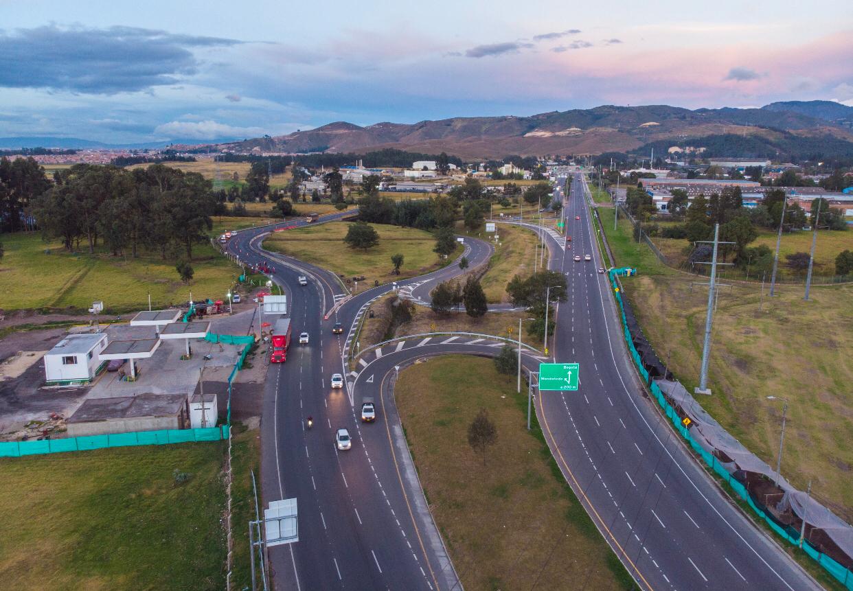 ANI pone en operación obras viales entre Soacha y Sibaté que pertenecen al proyecto del Tercer Carril Bogotá – Girardot