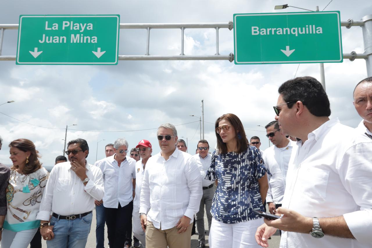 Con 2 importantes hitos en infraestructura de transporte, Gobierno mejora la conectividad en la Región Caribe