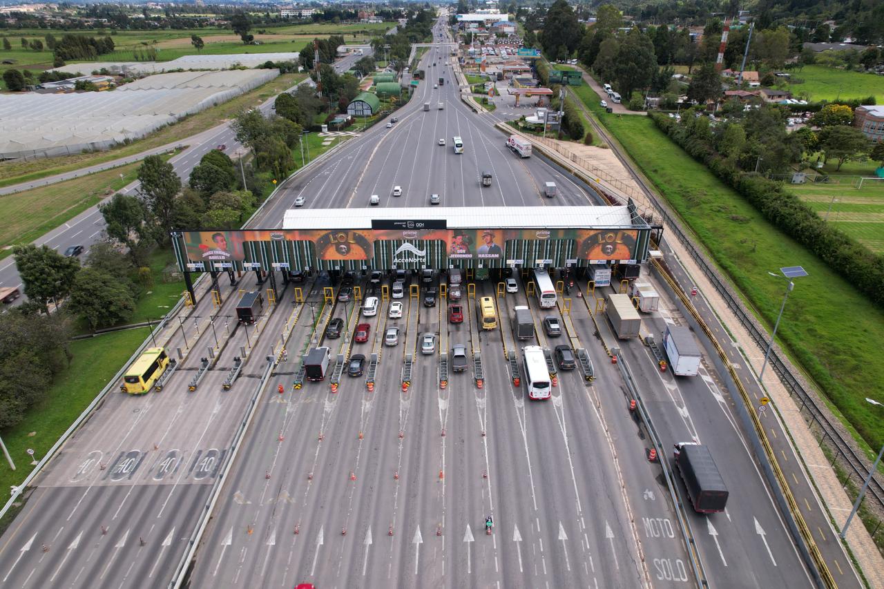 Tarifas de peajes a cargo de la ANI serán actualizadas a partir del 16 de enero de 2026