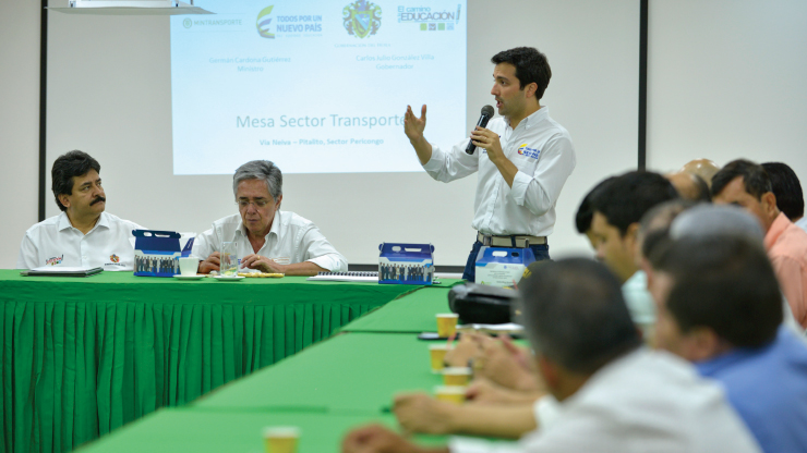 Aliadas debe cumplirle al Huila con las obras del corredor Santana-Mocoa-Neiva Aliadas debe cumplirle al Huila con las obras del corredor Santana-Mocoa-Neiva
