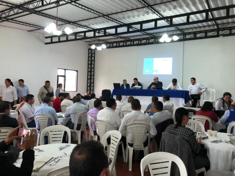 ANI realiza mesa de diálogo con autoridades del Valle del Tenza