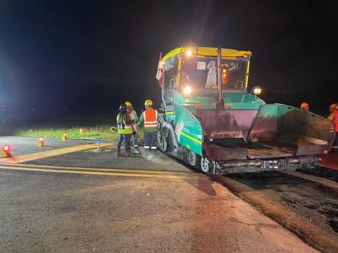 En tiempo récord, aeropuerto José María Córdova de Rionegro adelanta adecuaciones a su pista