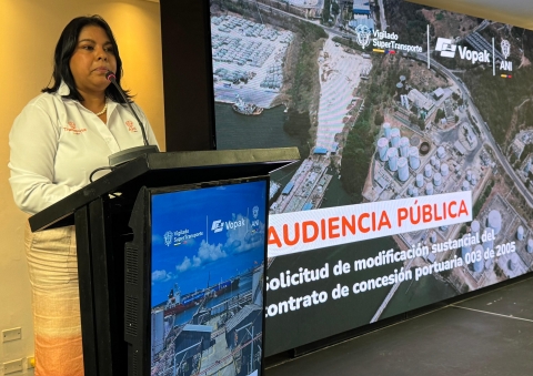 ANI tramita solicitud de prórroga del contrato de concesión con la Sociedad Portuaria Vopak Colombia S.A.