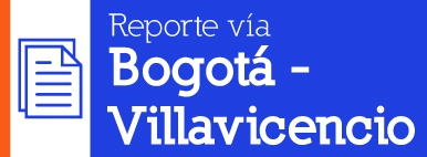 Reporte vía Bogotá - Villavicencio