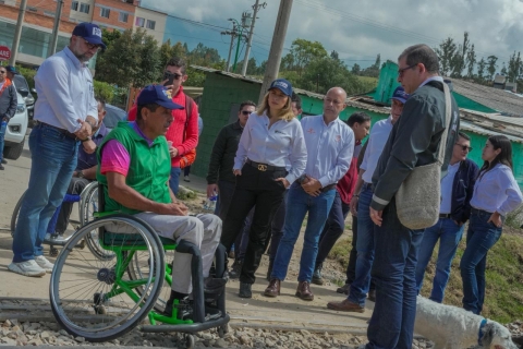 ANI, Gob. de Boyacá, Alcaldía de Duitama y comunidad buscan soluciones frente pasos irregulares 