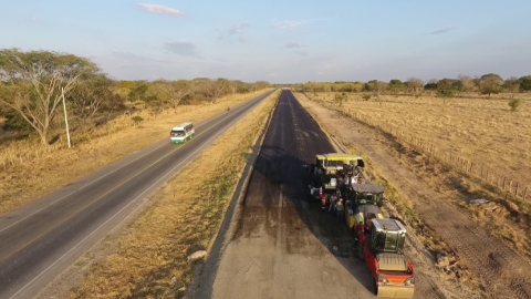 Trabajos en Ruta del Sol 3 avanzan respecto al plan de obras