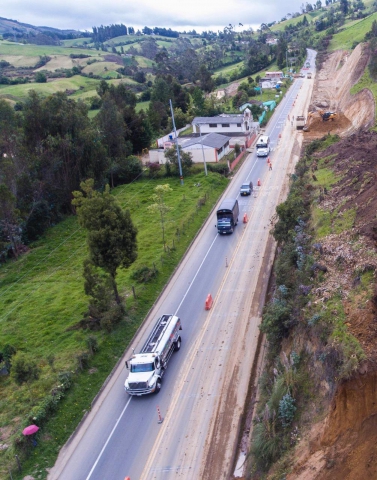 ”Estamos avanzando con 64 frentes de obra en el corredor vial Rumichaca – Pasto”: Presidente de la ANI
