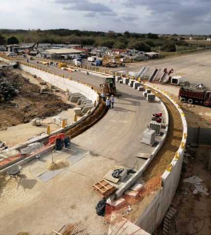 El aeropuerto Ernesto Cortissoz entra en etapa final de construcción y de acabados