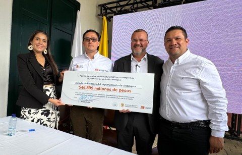 Municipio de Rionegro recibe $46.899 millones de la ANI como contraprestación aeroportuaria