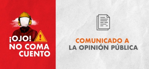 Comunicado a la opinión pública
