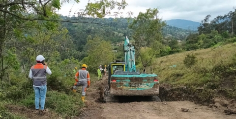 Próximo lunes 15 de septiembre iniciará la implementación del Plan de Contingencia Operativa para la movilidad por la variante de la vía antigua entre el K18+340 y el K18+980