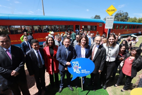 En el año del Bicentenario más de 40 mil toneladas de carga se han movilizado por el corredor férreo Bogotá - Belencito