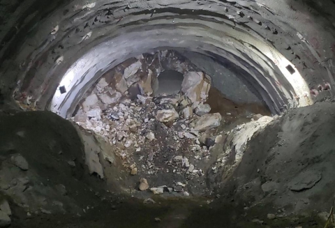 EN LA VÍA BOGOTÁ-VILLAVICENCIO  TÚNEL 3 LOGRA EL CALE 
