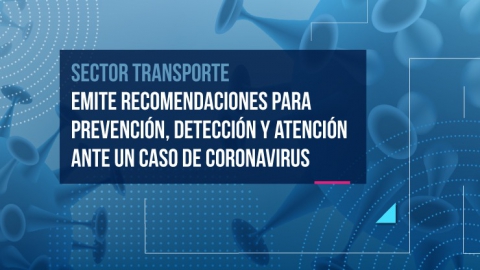 Medidas para la contención del coronavirus