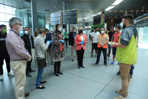 Ciudadanos extranjeros varados en Bogotá se llevaron en sus corazones un pedacito de la hospitalidad colombiana