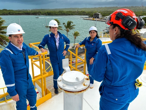 ANI adelanta visita técnica a Puerto Arenal en San Andrés Isla