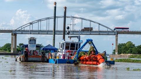En medio de la temporada invernal, Canal del Dique asegura su navegabilidad y respuesta efectiva a emergencias