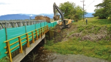 A finales de año terminarían obras del nuevo puente sobre el río Marayal en el Meta