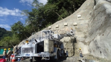Inició excavación de un nuevo túnel en la autopista Bogotá - Villavicencio