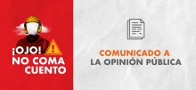 Comunicado a la opinión pública