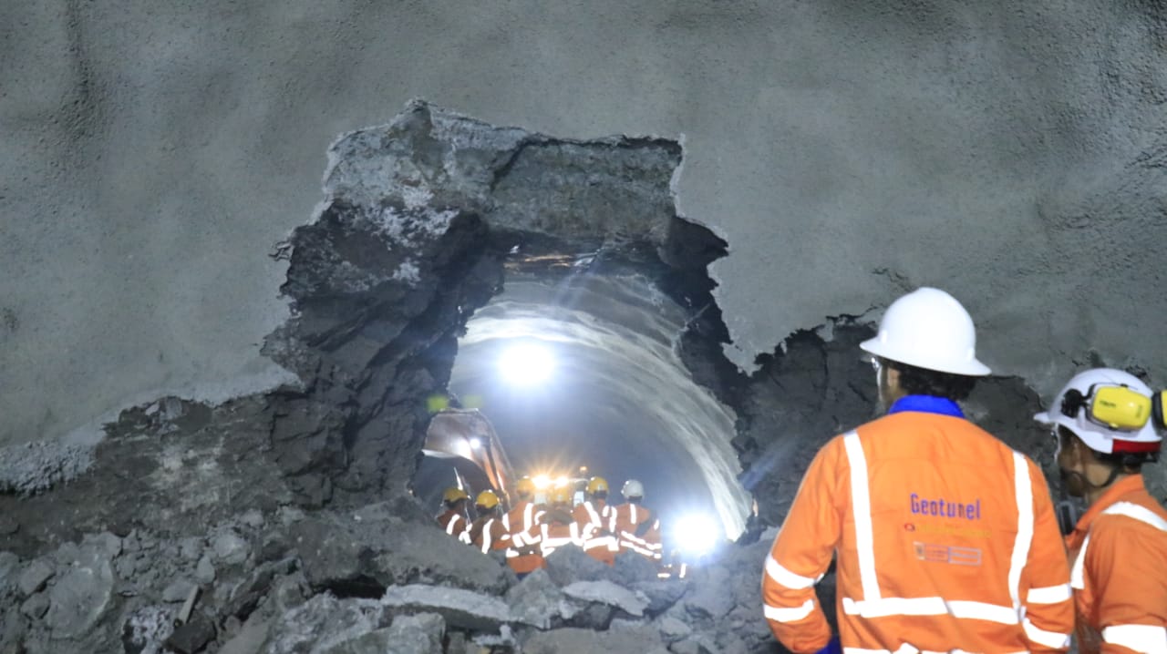 Túnel de La Sorda, en Santander, finaliza proceso de excavación Túnel de La Sorda, en Santander, finaliza proceso de excavación