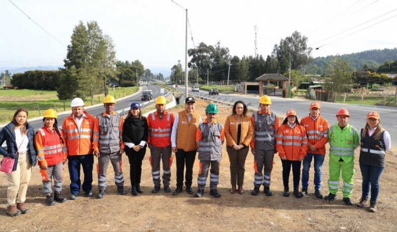 Finaliza la construcción de 4,9 km de segunda calzada entre la calle 245 y La Caro en el proyecto Accesos Norte a Bogotá