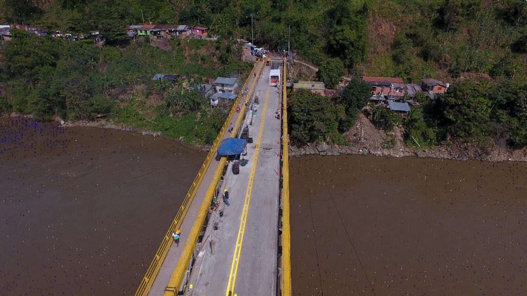 Este viernes se habilitará paso de vehículos de carga pesada por el Puente de Irra