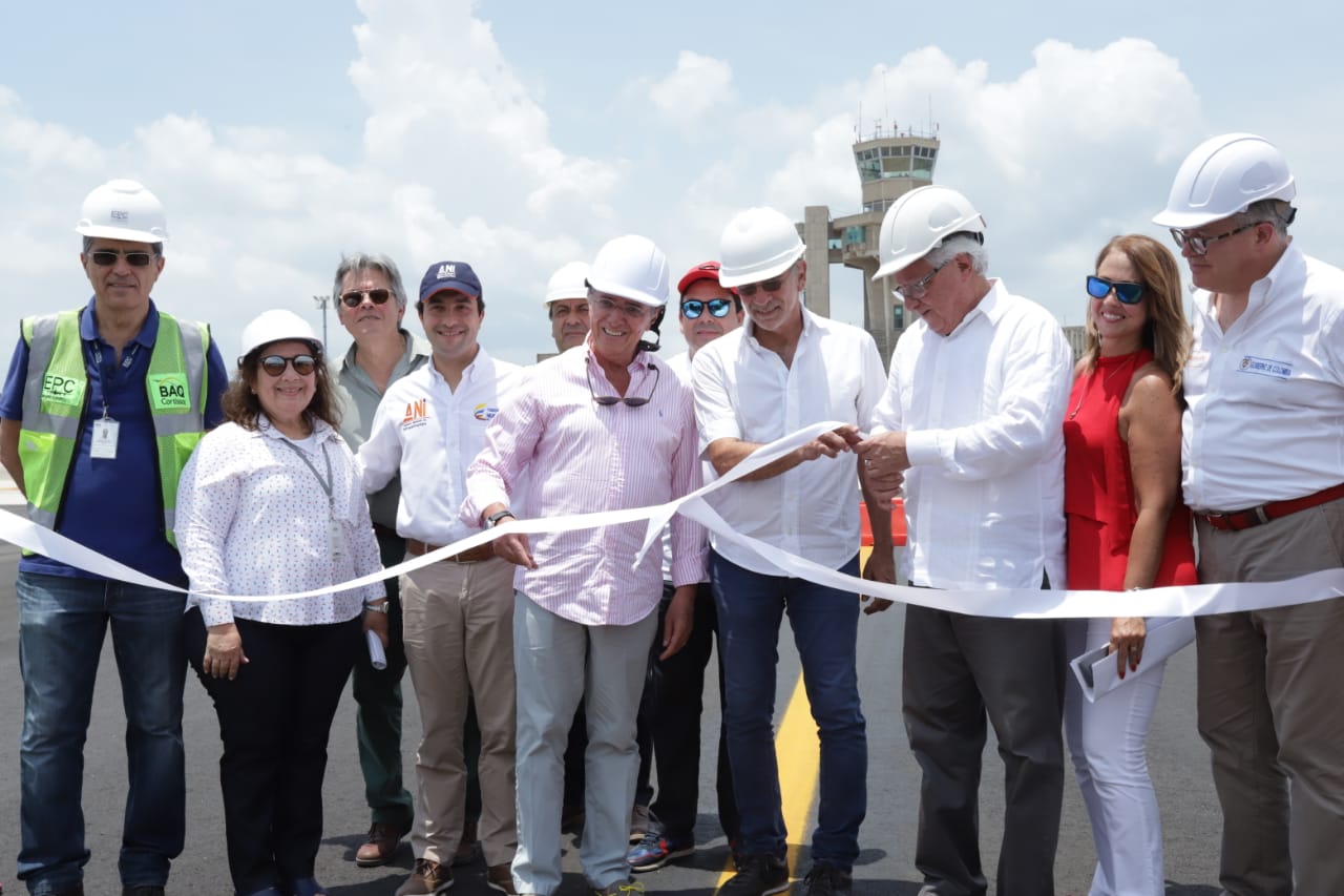 Finalizan obras de modernización del campo de vuelo del Aeropuerto Ernesto Cortissoz Finalizan obras de modernización del campo de vuelo del Aeropuerto Ernesto Cortissoz