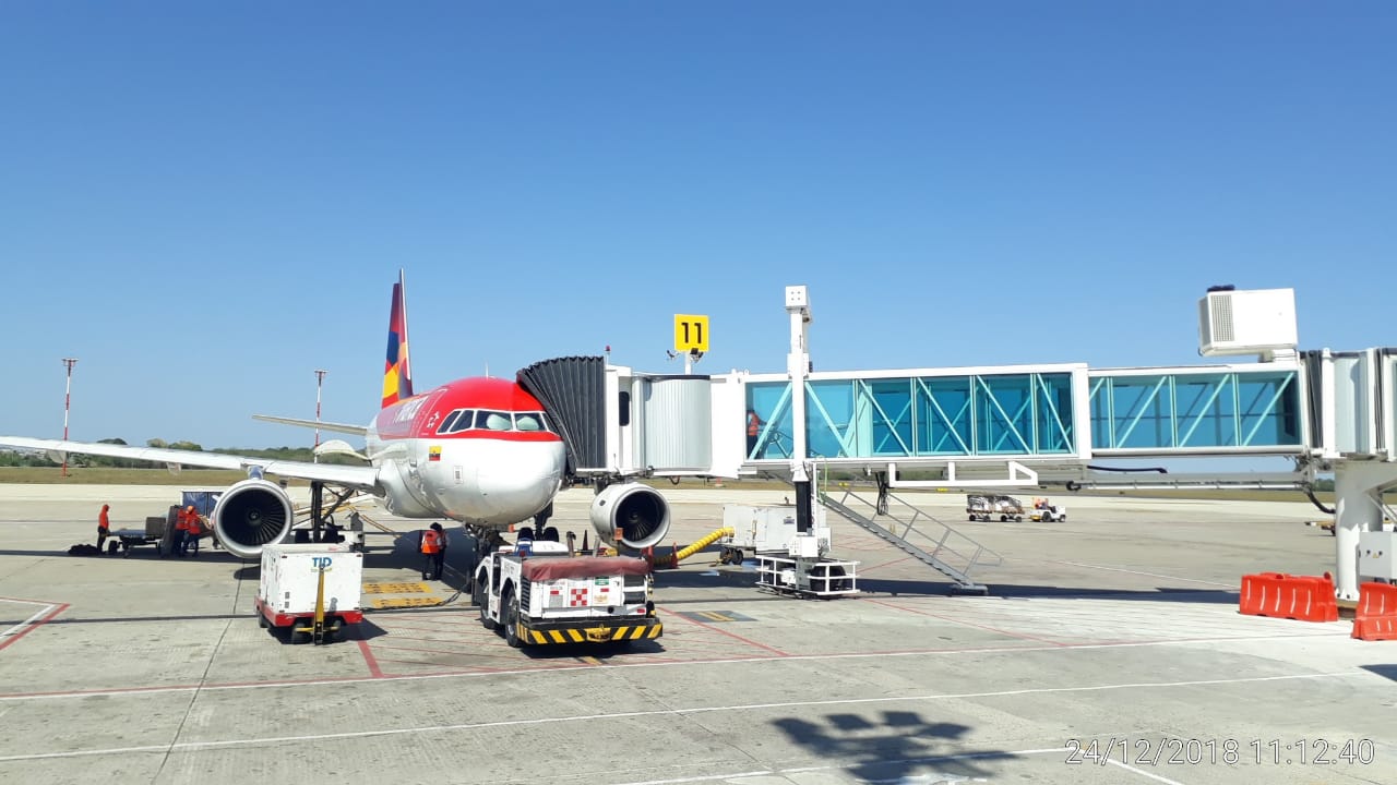 En Navidad, turistas y viajeros del Aeropuerto Ernesto Cortissoz de Barranquilla estrenan salas y puentes de abordaje En Navidad, turistas y viajeros del Aeropuerto Ernesto Cortissoz de Barranquilla estrenan salas y puentes de abordaje