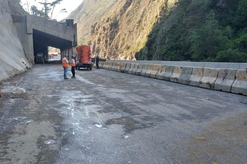 Nuevamente entra en operación el paso en el kilómetro 46 de la vía Bogotá – Villavicencio Nuevamente entra en operación el paso en el kilómetro 46 de la vía Bogotá – Villavicencio