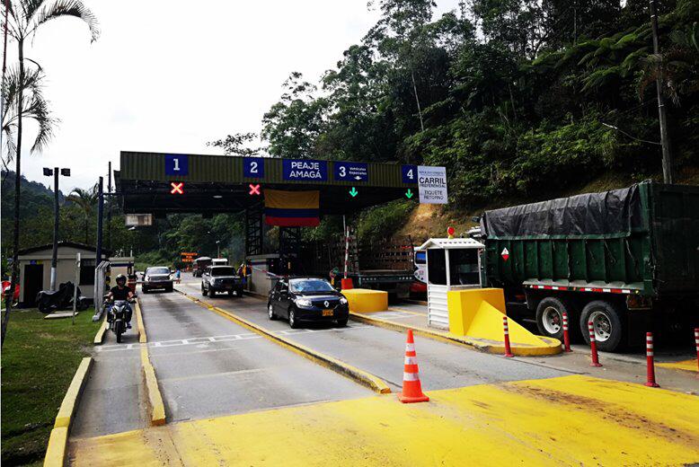 Mintransporte habilita tarifas diferenciales para transportadores de servicio público de pasajeros y carga, en peaje de Amagá en Antioquia