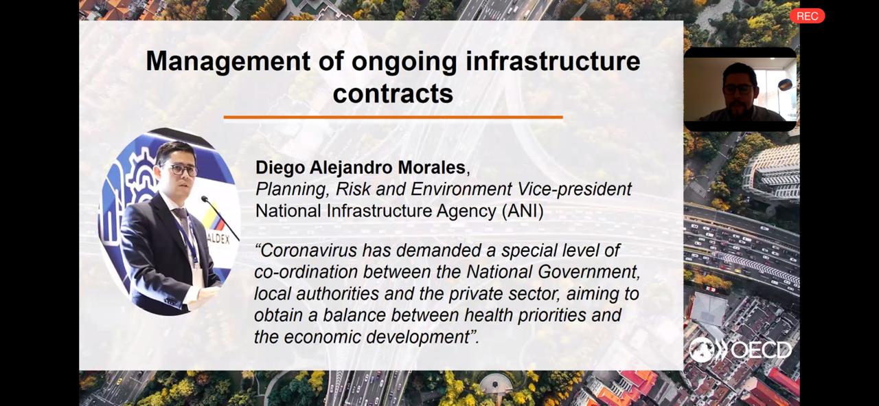 Colombia expuso ante expertos internacionales las medidas de bioseguridad aplicadas para el reinicio de obras Colombia expuso ante expertos internacionales las medidas de bioseguridad aplicadas para el reinicio de obras