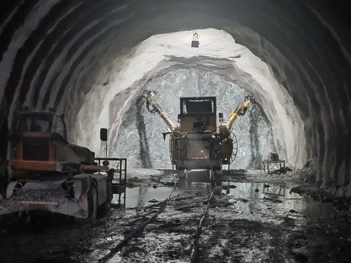 CALE DEL TÚNEL DE OCCIDENTE SE ADELANTÓ PARA EL MES DE AGOSTO, DOS MESES ANTES DE LO ESTIMADO CALE DEL TÚNEL DE OCCIDENTE SE ADELANTÓ PARA EL MES DE AGOSTO, DOS MESES ANTES DE LO ESTIMADO