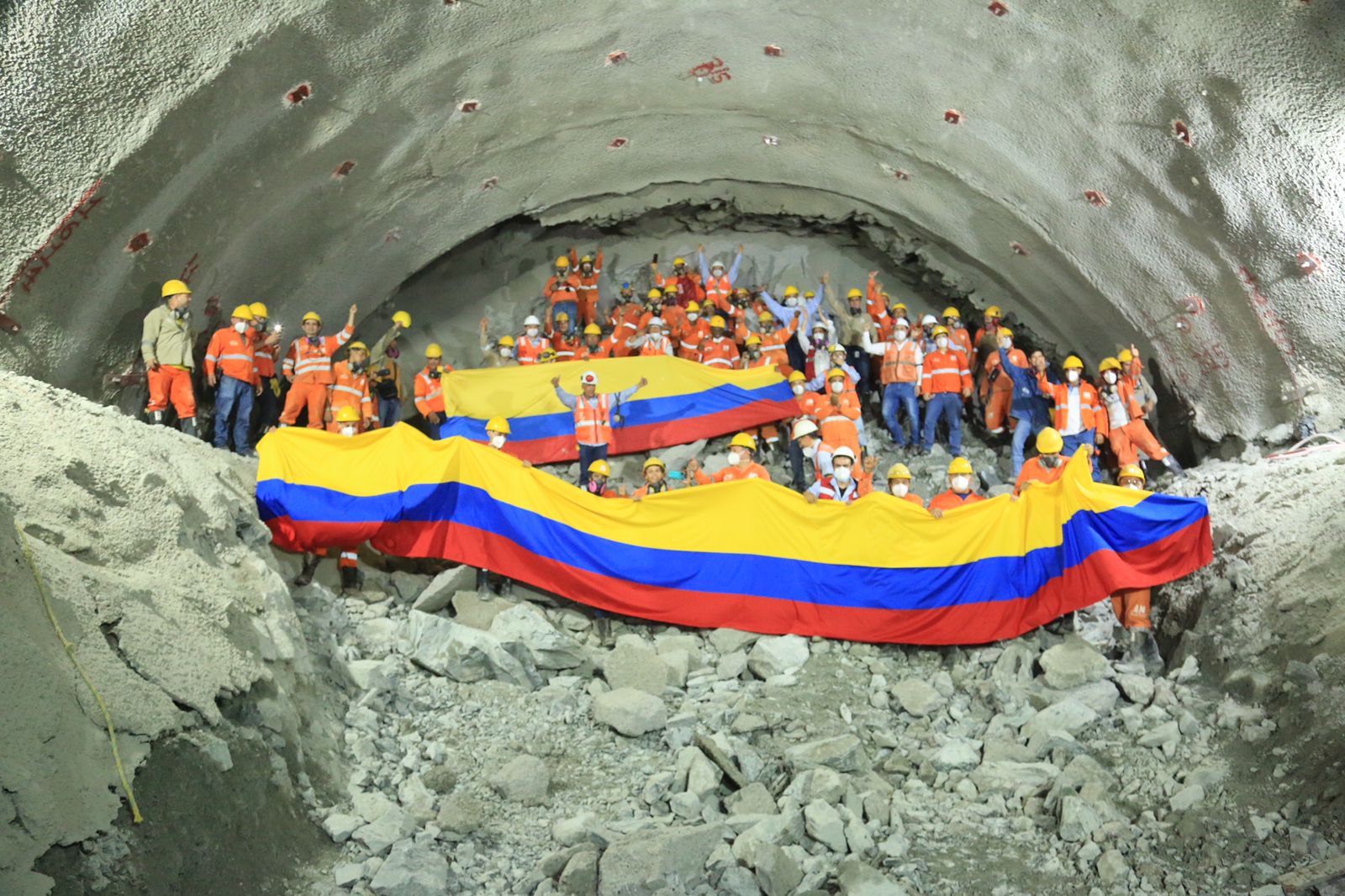 El túnel Buenavista II, uno de los más grandes del país, logra el cale y finaliza su etapa de excavación