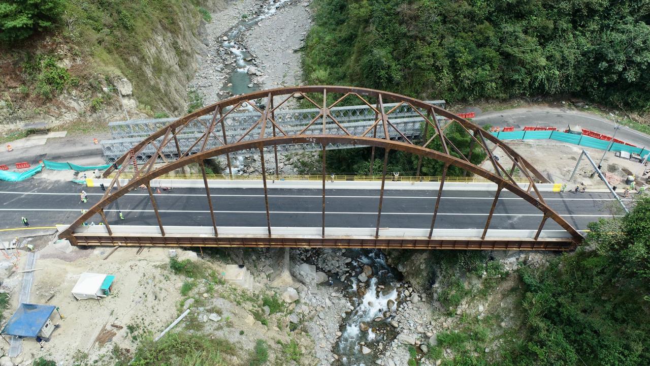 Desde la ANI continuamos implementando acciones para atender los  puntos críticos por la ola invernal en la vía Bogotá Villavicencio